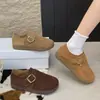 Mocasines de otoño sin cordones, suela blanda, zapatos de vestir con tacón oculto, zapatos casuales, nuevo estilo para mujer, suela gruesa, súper modernos, diseño retro, 2026
