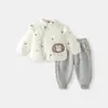 Chaqueta Acolchada Otoño e Invierno Estilo Nuevo Ropa de Algodón Engrosada para Niñas Abrigo de Algodón Superior Ropa de Invierno para Bebé Ropa Cálida