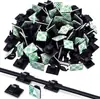 Organizador de Cables y Alambres de Venta Caliente Transfronterizo, Clip para Cableado de Cámara de Tablero, Organizador de Abrazadera de Cable Autoadhesiva