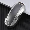 Adecuado para Tesla Tesla Funda para Llave modeloY/modelo3 Estuche para Tarjeta modeloS/X Hebilla para Bolsa de Coche Mujeres