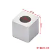 Acero Inoxidable 304 Cuadradas de Ángulo Recto con Agujero Pasante Cuentas Sueltas Cuentas Decorativas Hechas a Mano Cuentas Espaciadoras DIY Collar Accesorios de Joyería