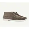 Zapatos blancos de talla grande, de caña alta, con cordones y suela plana para uso casual, zapatos de gamuza versátiles, talla 40-48, zapatos para hombre de talla grande