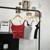 Sexy Camisola de Encaje con Espalda Descubierta para Mujer, Ajustada, Capa Interior/Base/Exterior de Chica Atrevida con Copas, Nueva Llegada de Verano