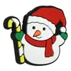 Accesorios de Cuentas para Bolígrafos Temática Navideña Figuras de Papá Noel y Árbol de Navidad Cuentas de Goma Suave Accesorios para Decoración de Bolígrafos DIY Venta al por Mayor
