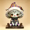 Adornos de Madera de Halloween Estilo Europeo y Americano, Decoraciones de Atmósfera Festiva, Adornos de Escritorio, Regalos Preferidos y Adornos Artesanales