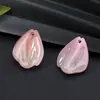 Hoja de Loto de Encaje 22mm Cuentas de Vidrio Gradiente Hecho a Mano Accesorios para Enhebrar Cuentas Sueltas Cuentas para Pulsera Festival del Bote del Dragón Bolsita