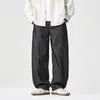 Ropa de Hombre Beijie Verano 2026 Nuevos Jeans Lavados Vintage para Hombre de Moda Ajuste Holgado Pantalones Curvos Casuales Pantalones Largos