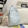 Mochila Pequeña Estilo Japonés Nueva de Alto Valor Estético, Fresca y Dulce, Estilo Girly, con un Ambiente Relajado, Mochila Linda para Estudiantes de Secundaria y Preparatoria, Moderna