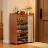 Zapatero para la entrada, diseño multicapa pequeño y estrecho para interiores, nuevo modelo 2026, adecuado para apartamentos de alquiler, zapatero simple y a prueba de polvo