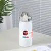 Copo Térmico Personalizado de Aço Inoxidável 316, Garrafa de Água Portátil para Esportes ao Ar Livre, com Aparência Premium, Copo com Canudo tipo Bolsa de Grande Capacidade