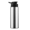 Botella de Agua Deportiva de Acero Inoxidable Transfronteriza 304 Taza de Agua para Beber Directamente Portátil para Exteriores Taza Deportiva de una Sola Capa Taza de Agua Fría Venta al por Mayor