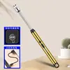 Encendedor de arco de chispa para estufa de gas, punto de ignición, velas de aromaterapia, encendedor electrónico a prueba de viento, encendedor de gas extendido