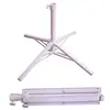 Sombrilla de playa para exteriores, sombrilla solar para exteriores, sombrilla publicitaria, sombrilla con soporte de piso, sombrilla para asientos, soporte de hierro pintado de cuatro patas, plegable