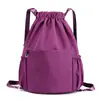 Mochila de entrenamiento de fútbol y baloncesto, personalizable con logo, bolsa con cordón deportiva y de fitness para actividades