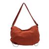Bolso informal de gran capacidad de color sólido, nuevo estilo de verano 2024, bolso bandolera de estilo occidental, bolso de viaje Ruiying de moda.