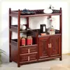 Mesa de centro gabinete lateral gabinete lateral sala de estar gabinete de té nuevo chino mesa de té aparador de madera maciza gabinete de almacenamiento aparador gabinete de té té