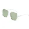 Óculos de Sol Piloto Vintage Oversized Feminino Masculino Clássico Quadrado Decorativo Moda Anos 70 Abajur