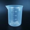 Béquer de Plástico Béquer com Bico Laboratório 100ml Béquer de Plástico com Escala Copo Medidor Copo Medidor de Plástico