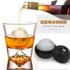 Vendas Diretas da Fábrica Bandeja de Gelo de Bola Única Cubo de Gelo para Uísque Molde de Silicone para Fazer Gelo Silicone de Grau Alimentício Criativo Molde de Gelo de Bola