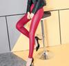 Leggings de Imitación de Cuero Forradas con Felpa Engrosadas 2023 Leggings Adelgazantes Otoño e Invierno Nuevo Estilo Coreano Cálidos Pantalones de Mujer Pantalones Lápiz