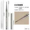 Pincéis de nail art pretos com cabo de metal, conjunto de 12 peças, versáteis para desenho de linhas, renda e ferramentas quadradas para nail art