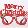 Óculos de Decoração de Natal Transfronteiriços 2025 Adereços de Foto de Natal para Adultos e Crianças Armação de Óculos de Boneco de Neve Árvore Laço