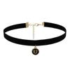 Amazon Joyería Creativa Letra Terciopelo Collar Gargantilla Collar Combinado Joyería de Moda Popular