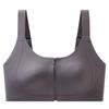 Nuevo Producto Cremallera Frontal Fácil de Poner y Quitar Hebilla de Plástico en el Pecho Ropa Interior Sin Costuras Deportiva A Prueba de Golpes Mostrando Pechos Grandes Sujetador Pequeño Transfronterizo