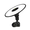 Pantalla de Flash para Tablero de Enfoque Plegable Conveniente Caja de Luz Suave Cubierta Cónica Flash LED Reflector de Luz Suave