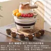 Nuevo Set para Preparar Té 2025 con Estufa, Olla de Té con Leche Tostada de Moda, Olla Yunnan de Llama Abierta con Asa Lateral para Fuego de Carbón al Aire Libre