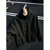 Chamarra Casual Versátil Resistente al Viento para Exteriores, Diseño Delgado con Cuello Americano, Estilo de Temporada de Primavera y Otoño, Estampado de Pit Marshal, Moderna, Holgada
