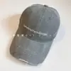 Gorra de Béisbol Retro Americana Nueva 2026 con Agujeros y Acabado Desgastado, Bordado de Letras, Marca de Moda, Gorra Versátil Casual de Pico de Pato para Mujer