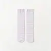 Calcetines Infantiles Primavera Verano 2021 Puño Suelto Calcetines Largos para Bebé Hasta la Rodilla Niñas Estampado de Corazón 35CM Transpirables Absorbentes de Sudor Finos