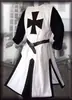Dulce Papá Túnica Medieval Renacimiento Punto Dividido Top para Hombre Vestido Templario