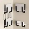 Estante de almacenamiento para decodificador de TV montado en la pared, soporte sin taladro