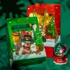 Bolsa de Regalo Transparente con Ventana, Empaque de Manzana para Nochebuena, Bolsa de Regalo de Mano, Bolsa para Ramo de Flores de Navidad