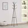 Perchero de Pie con Diseño de Rama de Árbol para Sala de Estar y Dormitorio, Perchero de Esquina, Perchero de Hierro Forjado, Especial para Esquinas