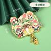 Série Panda de Chengdu Ímã de Geladeira de Metal Atrações de Sanxingdui Adesivo Magnético Cultural e Criativo Selo Quadrado Ímã de Geladeira de Metal