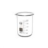 Vaso de precipitados de vidrio engrosado con asa, vaso medidor a escala de laboratorio, 250 ml, 500 ml, vaso de agua con asa, venta al por mayor