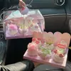 Caixa de Embalagem para Cupcakes Dia das Mães 2025 Fundo Placa Fada Madrinha Decorativo Transparente Destaque Caixa Portátil 6 Grãos