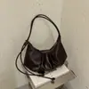 Bolso Maillard de alta gama para mujer 2026 nuevo bolso de otoño plisado bolso de trabajo de gran capacidad bolso de hombro único bandolera