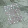 Pegatinas para Uñas con Gato Lindo en Relieve de Hierro Mn-376 Estilo Lindo Dibujos Animados Animales Suaves Lindos Serie de Colaboración Mn