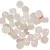 Cuentas Viejas de Imitación de Jade Hetian de Xinjiang Cuentas Sueltas de Imitación de Jade Cuentas Pushutong de Imitación de Jade de Grasa Blanca Pulsera de Imitación de Jade Blanco