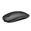 Mouse sem fio de modo duplo com logotipo personalizado iluminado, adequado para uso no escritório, em casa e em viagens