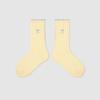 1746 calcetines para niños al por mayor calcetines de tubo con bordado de lazo miu calcetines de algodón sin costuras sueltos para niña