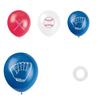 Set de Fiesta de Cumpleaños de Deportes de Béisbol Transfronterizo Deportes Bandera de Cumpleaños Bandera para Pastel Set de Globos