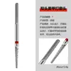 Varilla de Grabado para Manicura Aleación de Acero de Tungsteno Varilla de Grabado para Uñas Chapada en Oro Varilla Recta Multifuncional Cabezal de Lijado para Paso de Retiro de Uñas