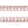Mantel de Dibujos Animados Anime en Stock Transfronterizo 108*180cm Decoración de Fiesta de Cumpleaños Temática Atrezzo Desechable para Montaje