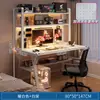 Painel de Pegboard Mesa Estante de Livros Mesa Integrada Mesa para Estudante Casa Quarto Mesa de Computador Mesa de Escritório Mesa para E-sports