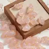 Tono Rosa Hada Vidrio Checo Estilo Retro Cuentas Geométricas Cuentas Sueltas Pulsera DIY Hecha a Mano Accesorios de Joyería